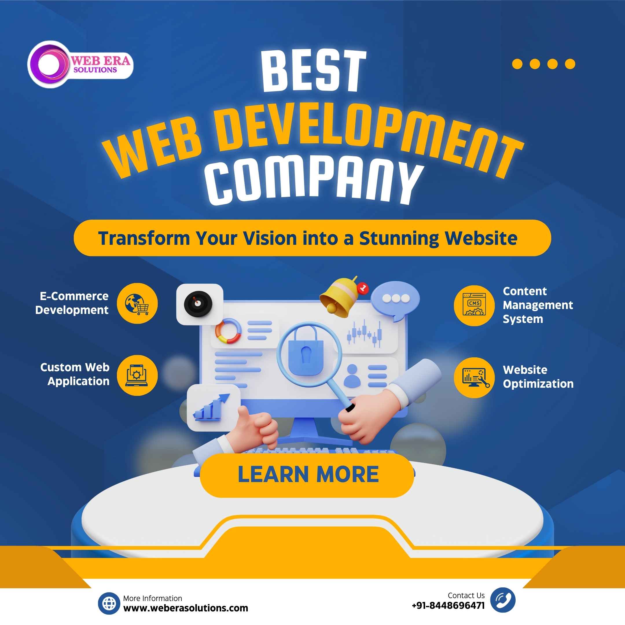 Best Website Development Company in West Delhi – Web Era Solutions